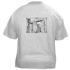 The Henge of Keltria T-Shirt back showing Stonehenge Stones