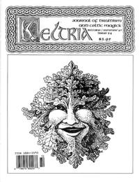 Cover of Keltria Journal #34 - A Green Man Drawing